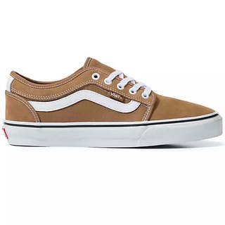 VANS CHUKKA LOW SIDESTRIPE TOBACCO BROWN SNEAKERS สินค้ามีประกันแท้