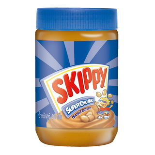 สินค้าแนะนำ!! สกิปปี้ เนยถั่วทาขนมปัง ชนิดบดหยาบ 510 กรัม Skippy Chunk Peanut Butter 510 g