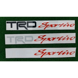 💥สติ๊กเกอร์ TRD sportivo💥งานตัด 💯%🚀พร้อมส่งจร้า📮📮