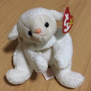 TY Beanie Baby - FLEECE the Lamb มือสอง