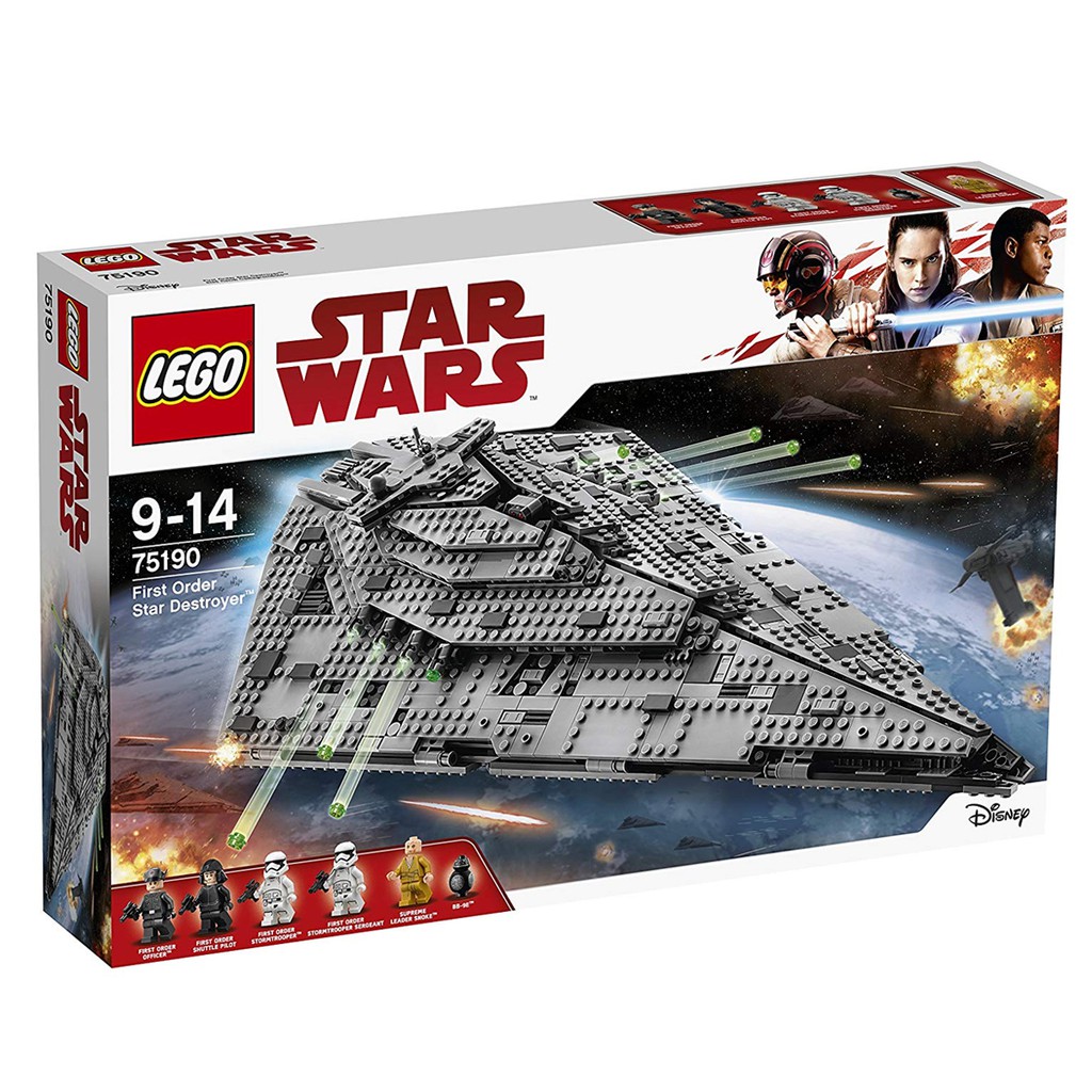 75190 : Lego Star Wars First Order Star Destroyer