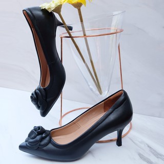 Woo Daliayah Genuine Leather Heel ส้นสูง 2.5 นิ้ว นุ่มใส่ได้ทั้งวัน!!