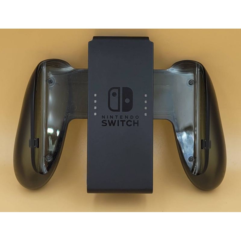 (มือสอง) มือ2 Joy-con Grips Nintendo Switch แท้ สีดำใส สภาพดี ใช้งานได้ปกติ