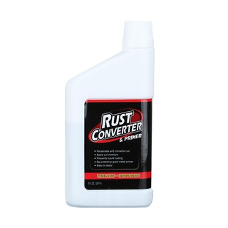 น้ำยาแปลงสภาพสนิม RUST-OLEUM RUST CONVERTER 8 ออนซ์ น้ำยา RUST CONVERTER สำหรับทาลงบนสนิม หลังจากที่ทาทิ้งไว้ข้ามคืนจะแป