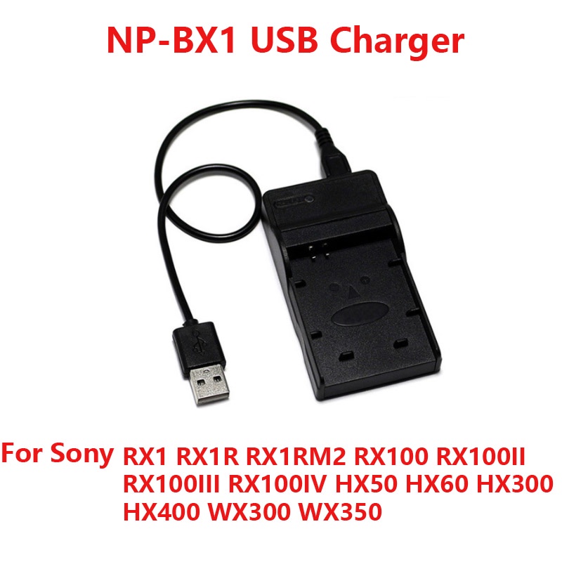LIMETA CR2 Camera Battery Charger, NP-FW50 NP-FZ100 NP-BX1