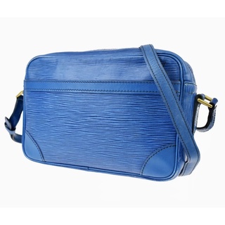 louis vuitton trocadero 24 epi blue crossbody bag