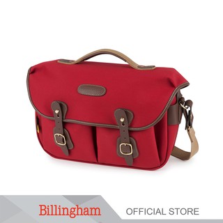 Billingham รุ่น Hadley Pro 2020 - Burgundy Canvas / Chocolate leather- กระเป๋ากล้อง