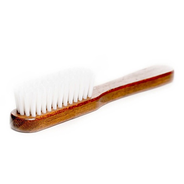 [ส่งเร็วพิเศษ] Collonil โคโลนิล Textile Brush แปรงขนหมูป่า ใช้คู่ผลิตภัณฑ์ทำความสะอาดผ้าและหนัง ราคา ถูกที่สุด ดีลบีเคเค แกลเลอรีภาพที่ 4