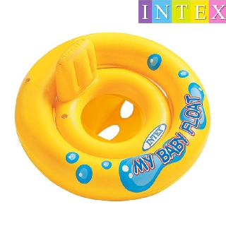 Intex ห่วงยางสอดขาเด็กอ่อน My Baby Float สีเหลือง