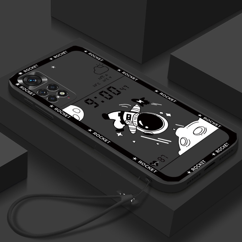 NASA RocketปลอกXiaomi POCO M4 Pro Redmi 10C 10 5G 2022 Redmi K50 X3 NFC X3 GT M3 นักบินอวกาศอวกาศเที