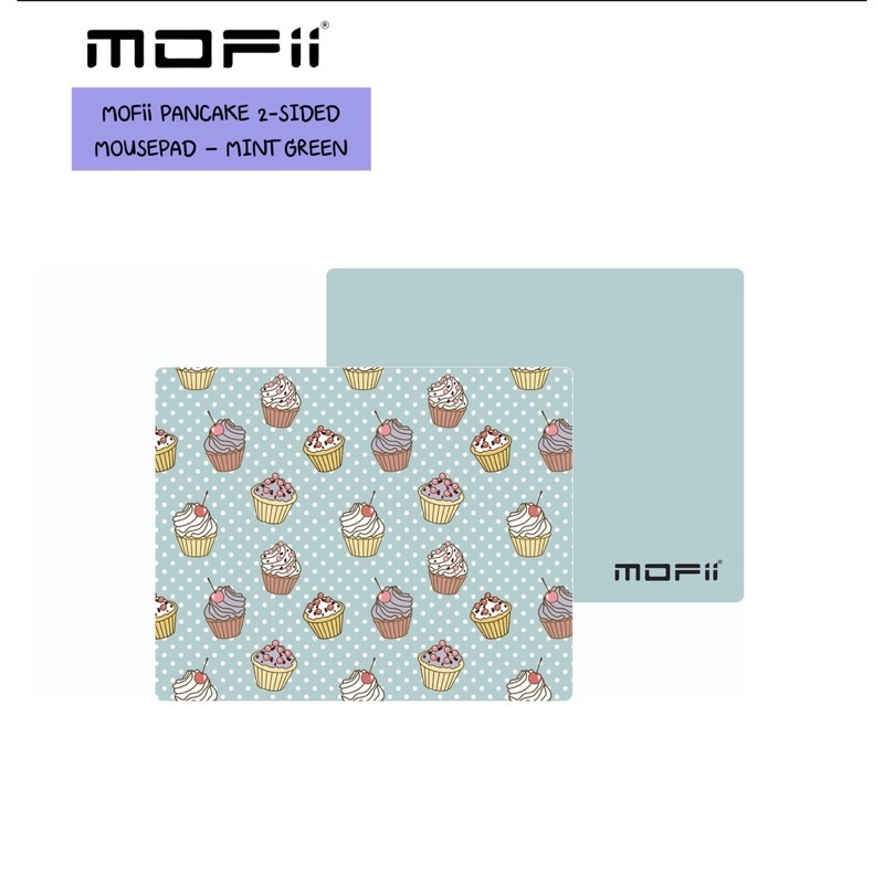 MOFii PANCAKE Small Mousepad แผ่นรองเม้าส์ขนาดเล็ก กันรอย กันน้ำ สีสันสดใส