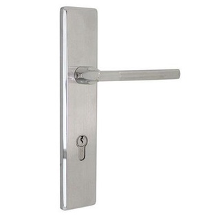 FREE HOME มือจับก้านโยกห้องทั่วไป MORTISE SOLEX 4585 QH5PCSC สีสเตนเลส มือบิดประตู กลอนประตู มือจับกลอนประตู