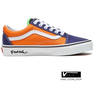 VANS OLD SKOOL RETRO MART FRESH MULTI SNEAKERS สินค้ามีประกันแท้