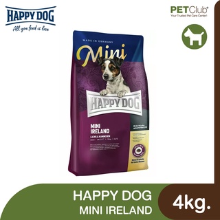 [PETClub] Happy Dog Mini Ireland - อาหารสุนัขเล็ก สูตรดูแลผิวหนังและขน [4kg.]