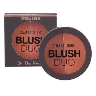 Sivanna Blush Duo ซีเวียน่า คัลเลอร์ส บลัช ดูโอ พีช – HF6021