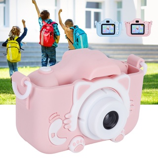 Camera.home Children Camera 40MP Cartoon Cat Photograph with Puzzle Games Birthday Gifts