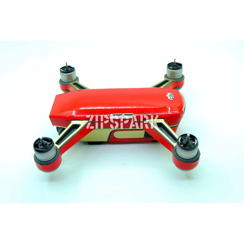 DJI SPARK สติกเกอร์  สี Iron Man