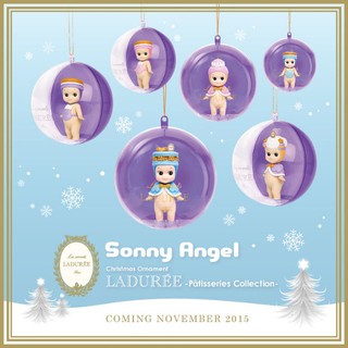 gachabox Sonny Angel Christmas Ornament LADUREE Patiserries Collection Blind Box กล่องสุ่ม พร้อมส่ง ของแท้ ซอนนี่