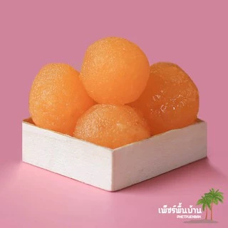 ทองหยอดใหญ่ ทองหยอด หอม หวาน ฉ่ำ อร่อย ถุงละ 50 เม็ด น้ำหนักรวมประมาณ 600-700 กรัม