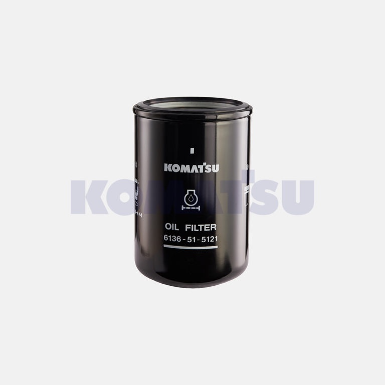 KOMATSU 6136-51-5121 CARTRIDGE OIL / กรองน้ำมันเครื่อง D65E-12, WA380-3