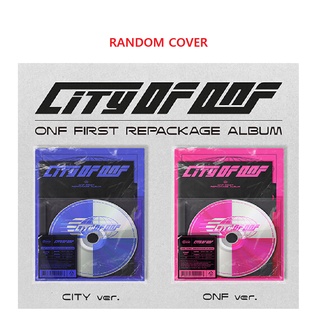 Onf - อัลบั้มแพ็คเกจแรก - CITY OF ONF (สุ่มปก)