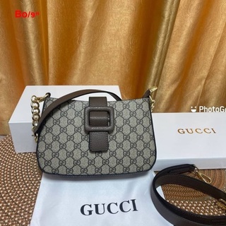 กระเป๋า​Gucci หน้าเข็มขัด