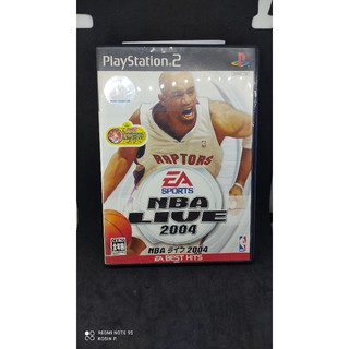 แผ่นแท้ PS2 NBA Live 2004 ปก Vince Carter สภาพสวย ใช้งานได้ปกติ สินค้าดี ไม่มีย้อมแมว