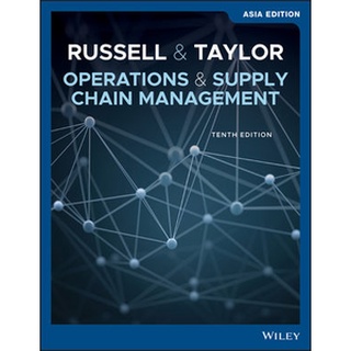 Operations and Supply Chain Management, 10th Edition, Asia Edition by Russell (Wiley Textbook)