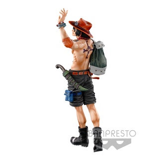 โมเดลฟิกเกอร์ ONEPIECE FIGURE วันพีชของเเท้ BWFC10TH Supermaster Starpiece  PORTGAS.D.ACE-สีพิเศษBrushงานเเท้ญี่ปุ่น