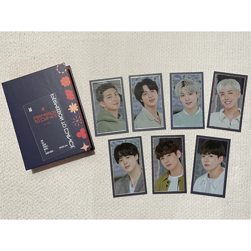 พร้อมส่ง message photo card frame BTS PTD