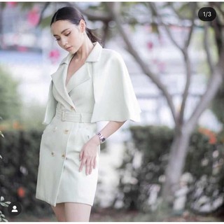 เดรสสูทสุดเรียบหรูดูดี คัตติ้งเป้ะมาก TAG :: STYLISTA Code : ST20198