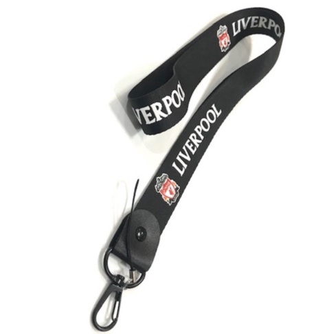 LVP B   สายคล้องคอ สายคล้องบัตร ห้อยโทรศัพท์ ลาย LVP B   ลิเวอร์พูล น่ารัก มีก้ามปู มีห่วงเล็ก ขนาดก