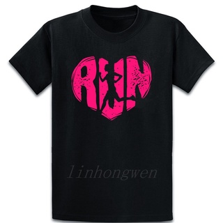 [S-5XL] เสื้อยืด คอกลม ผ้าฝ้าย พิมพ์ลาย Love Running Sports Designer Comical Spring ฤดูใบไม้ร่วง สําหรับผู้ชาย