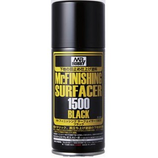 B526 Mr.Finishing Surfacer 1500 Black Spray