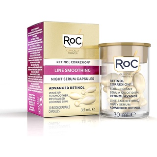 พร้อมส่ง✓ RoC Retinol Correxion Line Smoothing Night Serum Capsules • 10 Capsules