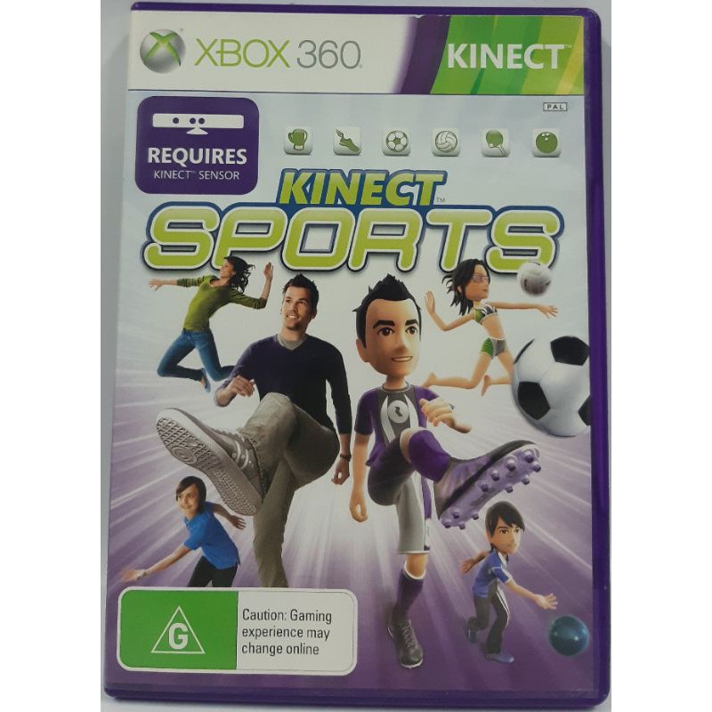 X BOX 360 KINECT SPORTS (Requires Kinect Senser) แผ่นแท้ XBOX 360 มือสอง