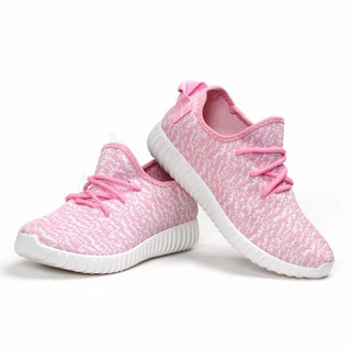 POCA SHOES Ruby sneakers Fashion รองเท้า ลำลอง ผ้าใบ ผู้หญิง แฟชั่น Sport Girl รุ่น PS-LightPink/White