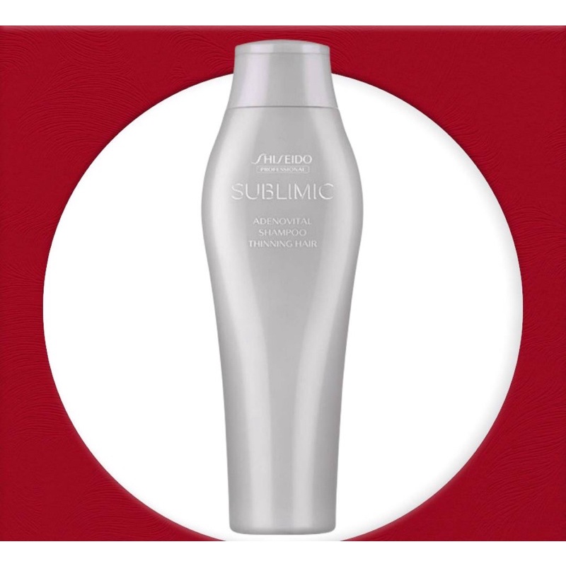 แบบถุง Shiseido Sublimic Adenovital Thinning Hair Shampoo Refill แชมพู ผมร่วง บาง 450 ml
