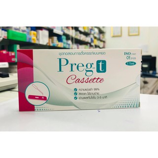 ชุดทดสอบการตั้งครรภ์แบบหยด Preg-t Cassette