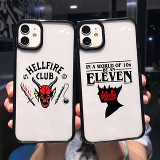 เคสโทรศัพท์มือถือแบบแข็ง กันกระแทก ลาย Stranger Things Season 4 Hellfire Club สําหรับ iPhone 13 12 11 Pro MAX XS X XR SE20 8 7 6Plus