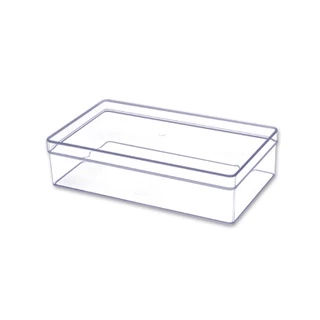 boxbox No.6231 L ขนาด 13.3 x 23 x 5.9 ซม.กล่องพลาสติกใสอเนกประสงค์ กล่องเก็บของ เครื่องสำอางค์ 1162318