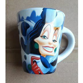 Cruella แก้ว Disney Villain Mug ของแท้ลิขสิทธิ์ 101 Dalmatians Disney cup ถ้วยกาแฟ แก้วดิสนีย์ ครูเอลล่า แก้วกาแฟของขวัญ