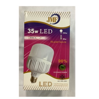 หลอดไฟ JMF LED  ประหยัดพลังงาน แสงสีขาว/แสงสีเหลือง  JMF LED 35W