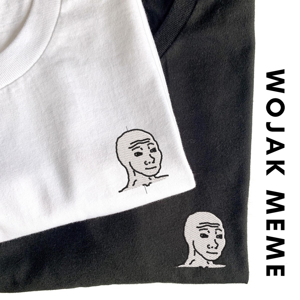 เสื้อยืด T92 Wojak Meme (Unisex)