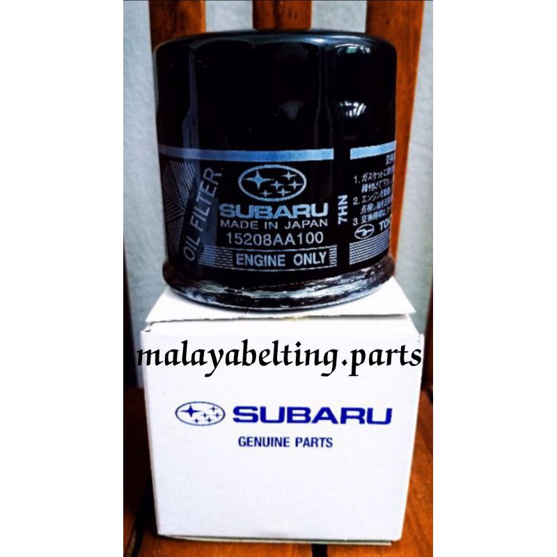 SUBARU กรองน้ํามันเครื่อง( 15208AA100 ) SUBARU XV/ IMPREZA / FORESTER / LEGACY ( BRZ / ZC6 ) SUBARU