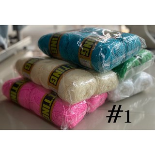 ไหมพรมอีเกิ้ล 4 ply (ขายยกห่อ) 1 ห่อ มี 4 ม้วน โทนสีแดง,สีส้ม,สีฟ้า,สีน้ำเงิน