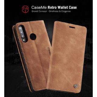 ของแท้ Caseme เคสโทรศัพท์หนัง PU TPU นิ่ม ฝาพับ พร้อมช่องใส่บัตร สําหรับ Huawei Nova 4E P30 Lite Nova4E