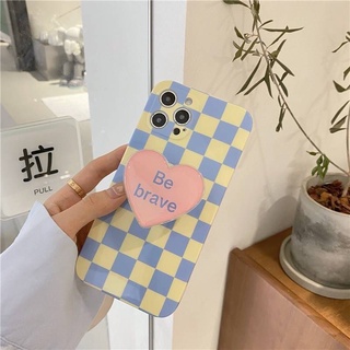 สอบถามก่อนกดสั่ง เคสโทรศัพท์ &lt;พร้อมส่งจากไทย&gt; เคสลายตาราง เคสตาราง holder แถมholder เคสลายหัวใจ หัวใจ