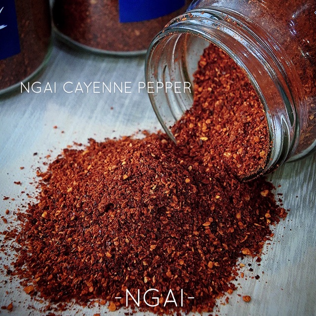 พริกป่นคั่วเตาถ่าน  Cayenne Pepper