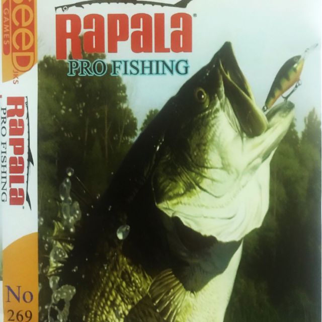 แผ่น​เกมส์​ ps2 Rapala​ Pro​ Fishing
